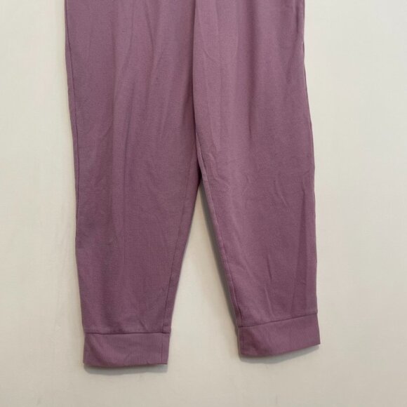 VICTORIA'S SECRET VS Glow Waffle Jogger Lilac Lavender Purple Pajama Pants PJs - Picture 5 of 14